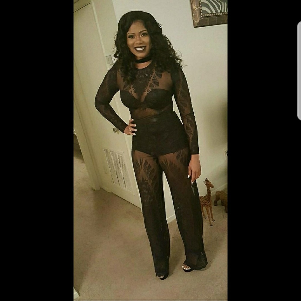 Black Jump suit